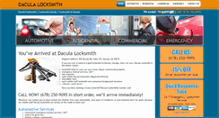 Desktop Screenshot of daculalocksmith.com